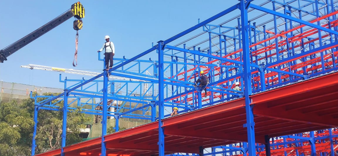 Rack Supported Warehouse