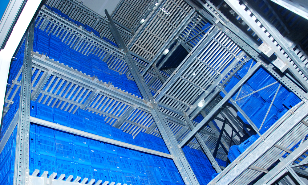 Cold Block Rack Durable Racks for Cold Storage | Giraffe Systems