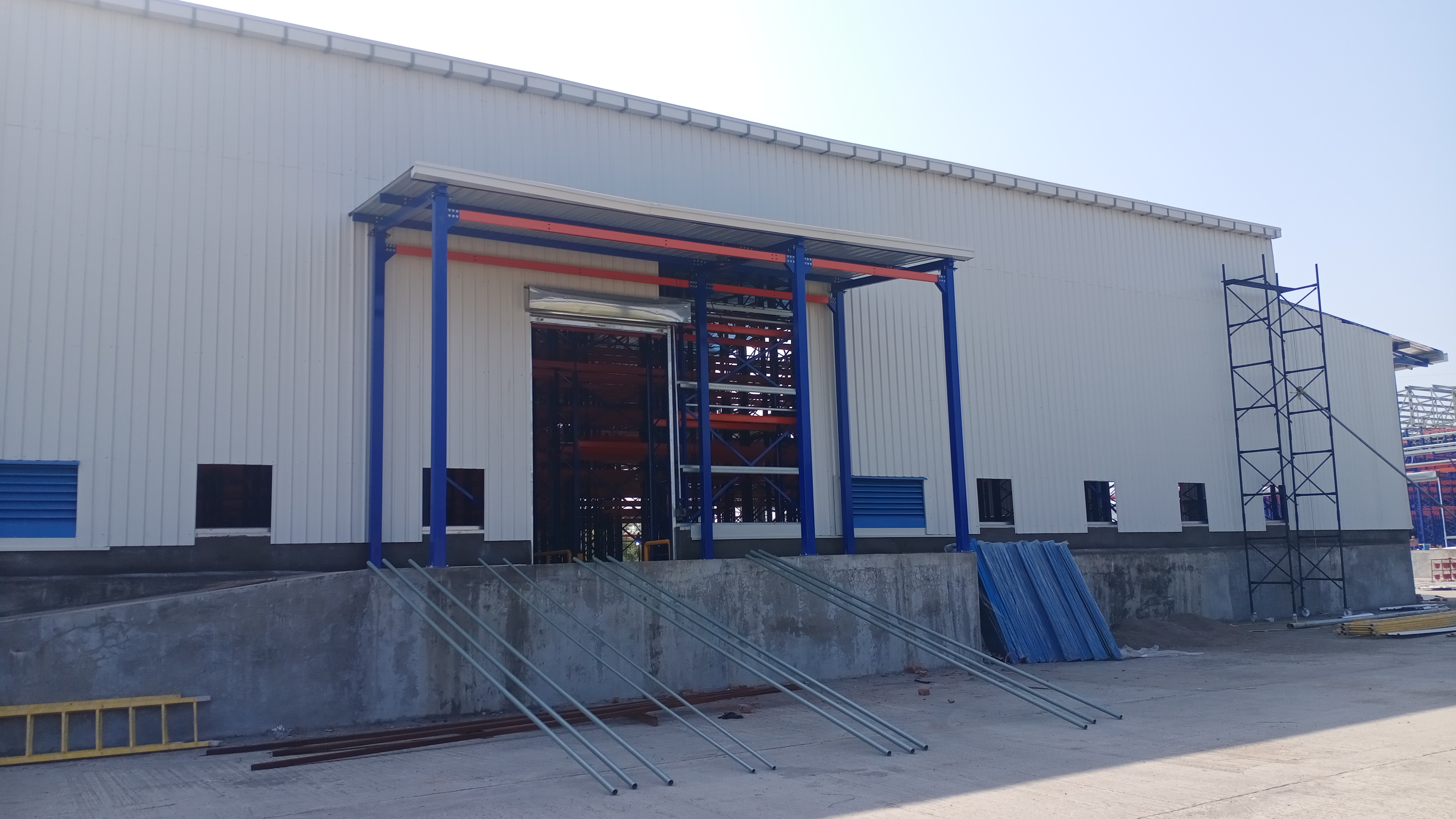 Rack Supported Warehouse