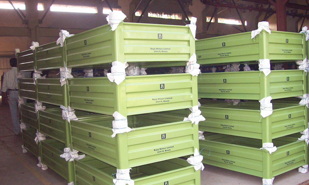 Steel-Bins-Trolley-Manufacturer
